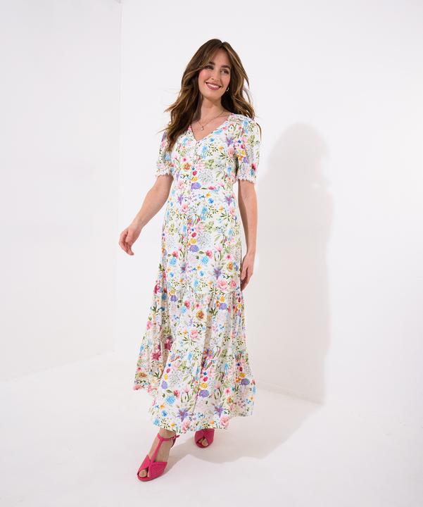 Immagine prodotto Joe Browns Vintage Lace Floral Print Maxi Dress (16)
