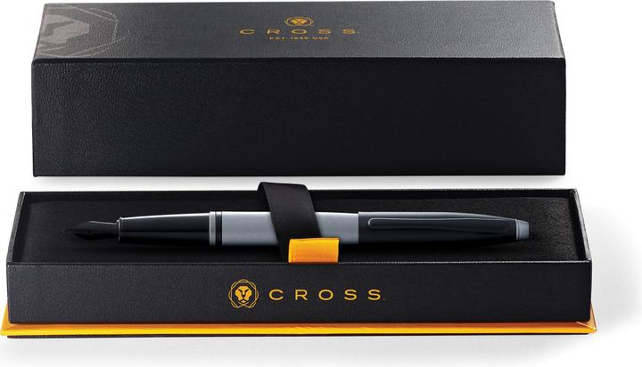 Produktbild Cross Füllfederhalter Calais Mattgrau/Schwarz, Fein, in Geschenkbox (Mattgrau, 1 x)