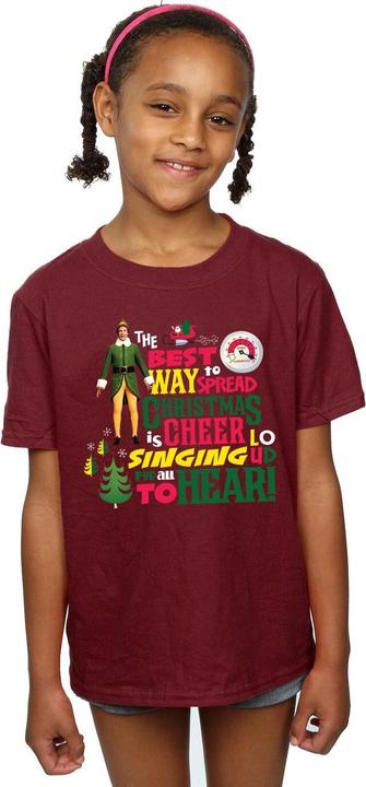 Immagine prodotto Elf Christmas Cheer Maglietta Ragazze (128)