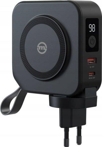 Actual product image Mobile Origin Powerbank 10 000mAh and Travel Charger - Lightning and USB-C cable - black Powerbank - Sort - 10... (10000 mAh)