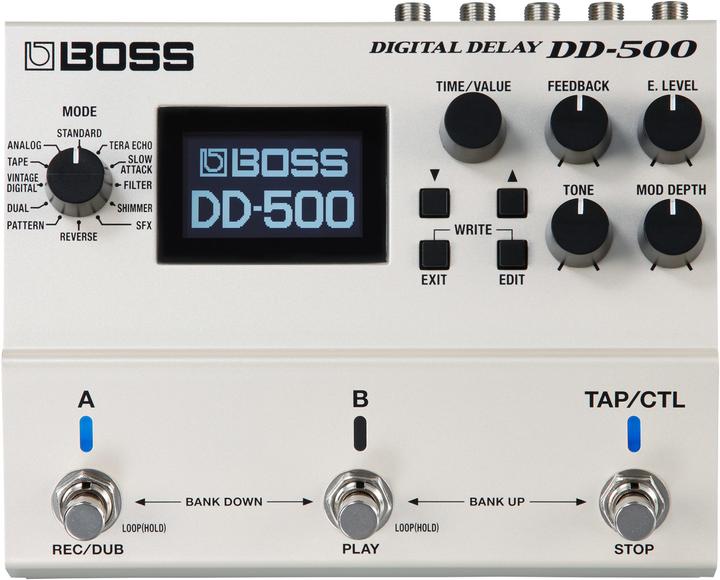 BOSS DD-500 musical instrument amplifier part/accessory footswitch/controller