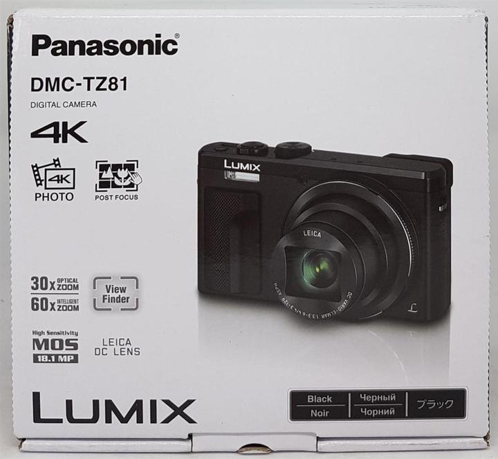 Immagine prodotto Panasonic Lumix TZ81 (24 - 720 mm, 18.10 Mpx, 1/2,3'')
