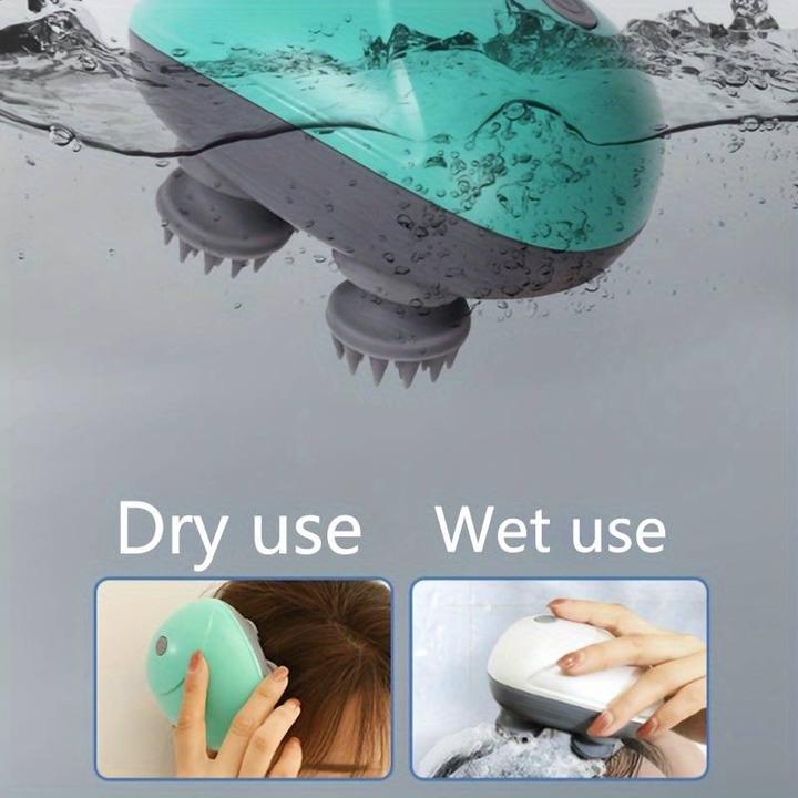 Produktbild PhoneLook Elektronisches kabelloses Kopf- & Körper Massage Gerät für massagen unterwegs