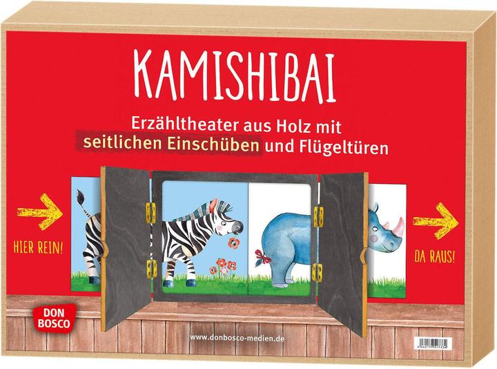 Immagine prodotto Kamishibai mit seitlichem Einschub, dur (Tedesco, 2024)