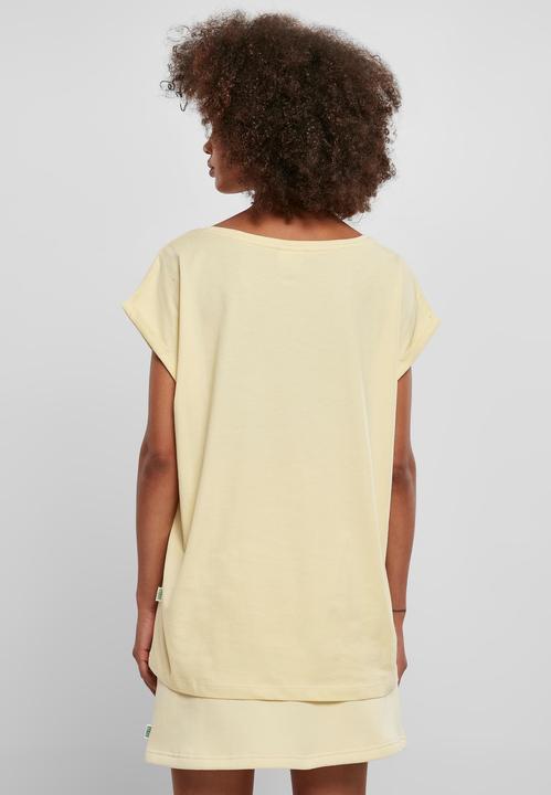 Actual product image Urban Classics Ladies Organic Extended Shoulder Tee - 5650 (5XL)