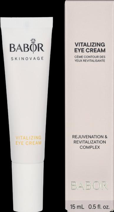 Produktbild Babor SKINOVAGE - Vitalizing Eye Cream Tired, Dull Skin (Fluid, 15 ml, Tag + Nacht)