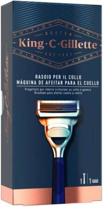 Actual product image Gillette KING neck razor 1 pz (1 x)