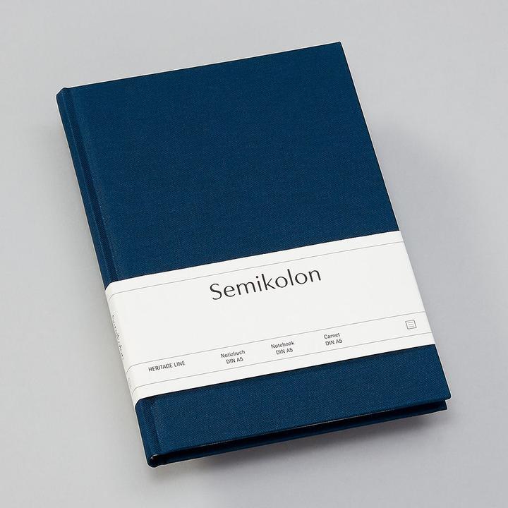 Actual product image Semikolon Classic (A5, Lined, Hardcover)