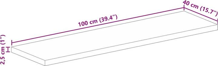 Immagine prodotto VidaXL Keilani (100 x 40 x 2,5 cm)