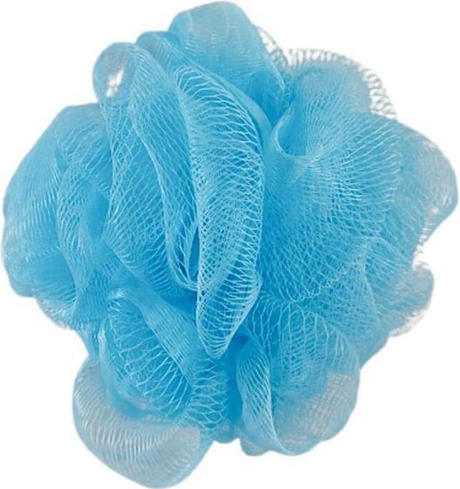 Produktbild MSV Duschschwamm 3 Stück, 10 x 10 cm, Hellblau