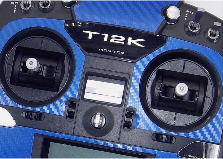 Produktbild t12k 3d-folie carbonlook 4er set (4 farben)