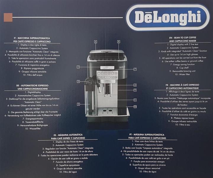 Produktbild De'Longhi Magnifica S Cappuccino ECAM 22.360.B
