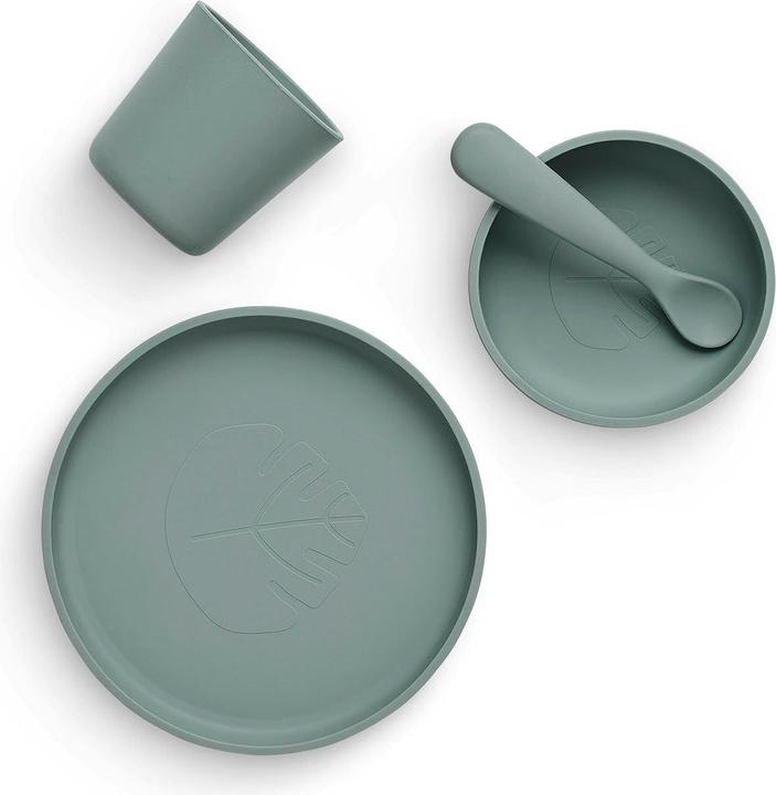 Immagine prodotto Jollein Set di stoviglie per bambini in silicone 4 pezzi