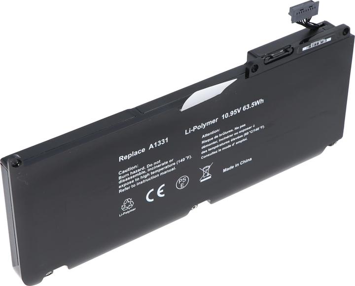 Immagine prodotto AccuCell Akku passend für den Apple Akku A1331, A1342 Akku MacBook Pro 17 (6 Celle, 5800 mAh)