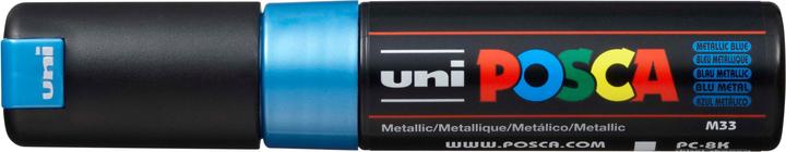 Actual product image Posca Marker PC-8K wedge tip (Blue, 8 mm, 1 x)