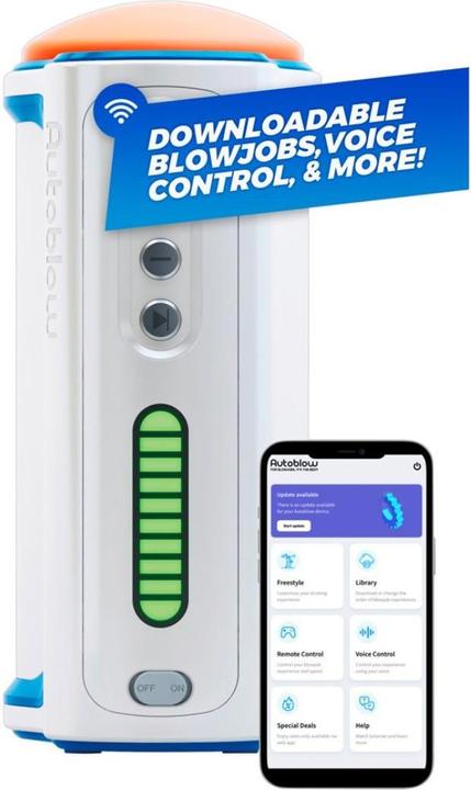 Actual product image Autoblow AI+ UK Plug Version