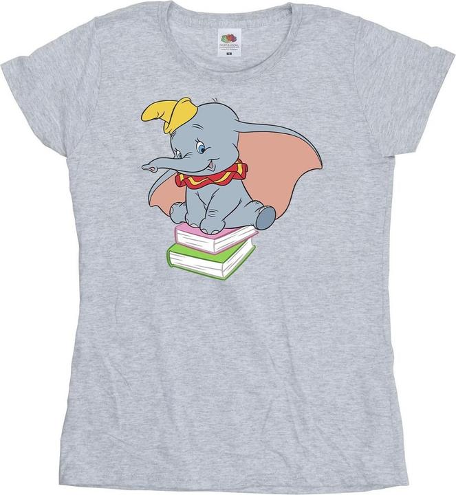 Disney Dumbo Sitting On Books TShirt (S)