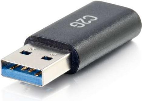 Actual product image C2G USB C Female to USB A Male 3.0 Adapter (USB 3.0)