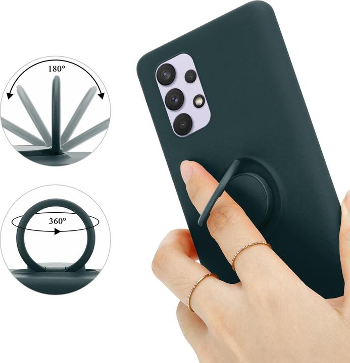 Image du produit Cadorabo TPU Liquid Ring Silicone Case Cover (Samsung Galaxy A33 5G)