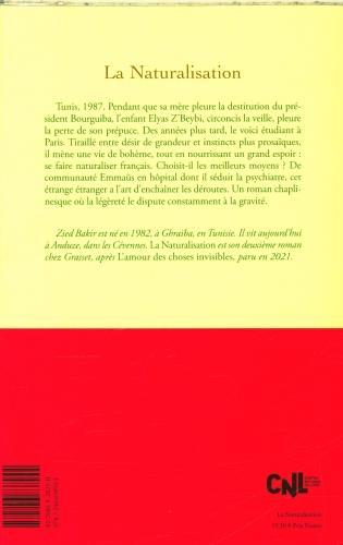 Actual product image La naturalisation (French, Bakir Zied, 2025)
