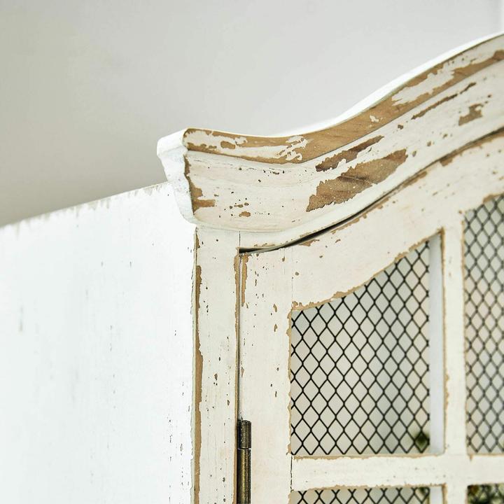 Immagine prodotto Loberon Armadio a muro Monthelie bianco antico (50,5 x 18 x 56 cm)
