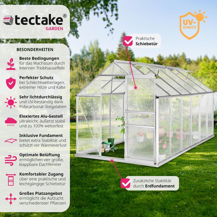 Produktbild tectake Gewächshaus