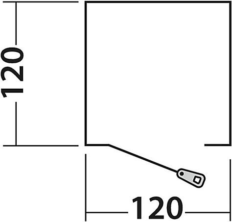 Actual product image Easy Camp Little Loo Tent (Pitching tent, 2.50 kg, 1 person)
