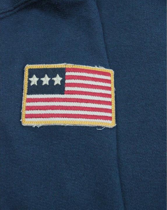 Immagine prodotto Junk Food American Felpa con Cappuccio e Zip Intera 1 Bandiera Uomo (S)