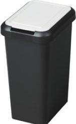 Produktbild Tontarelli Papierkorb doppelte Öffnung recyceln 45l Deckelans (45 l)
