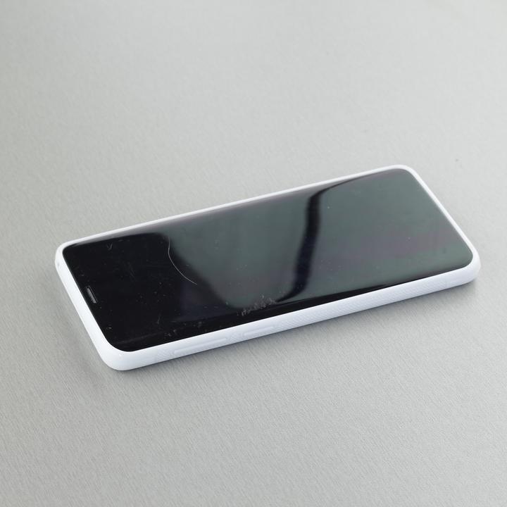 Produktbild PhoneLook Hülle Silikon weiss Skull 02 (Samsung Galaxy S9+)