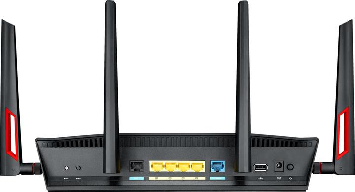Produktbild ASUS DSL-AC88U wireless router Gigabit Ethernet Dual-band ( / ) Black