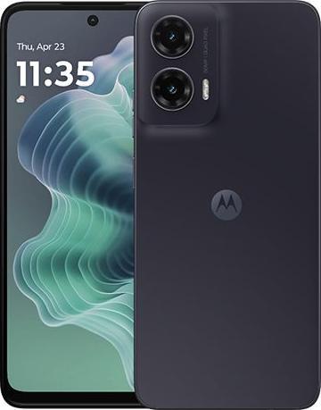Actual product image Motorola Moto G35 5G Dual Sim 4GB RAM 128GB - Midnight Black (128 GB, Midnight Black, 264.57", SIM + eSIM, 50 Mpx, 5G)