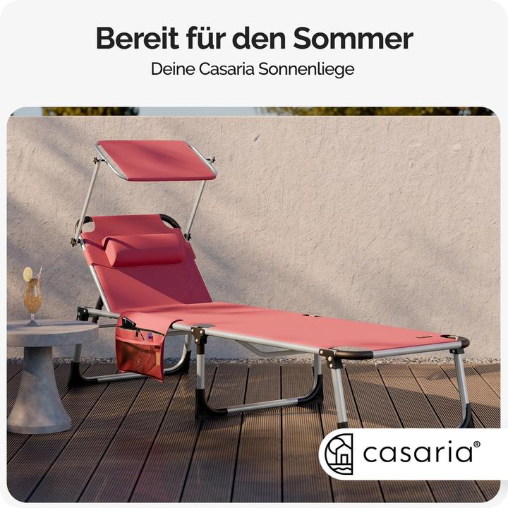 Produktbild Casaria Sonnenliege (210 cm)