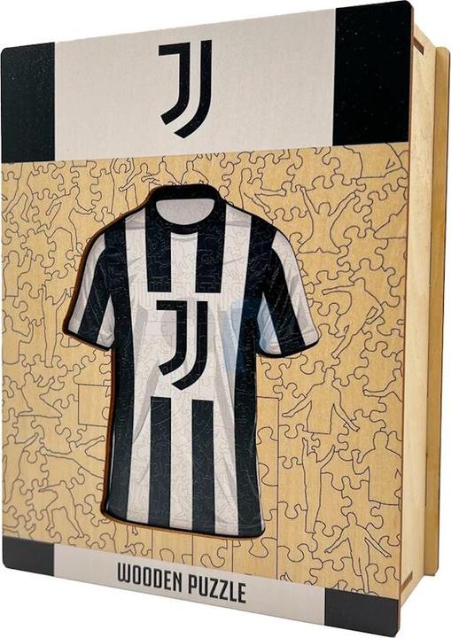 Iconic Juventus FC - Jersey - Wooden Puzzle Size L (500 pieces) (500 pieces)