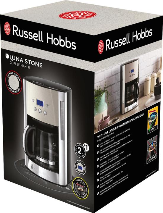 Produktbild Russell Hobbs Filterkaffeemaschine Luna Stone Silber/Steingrau (EU-Stecker)