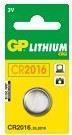 Actual product image GP Batteries Lithium Cell (5 pcs., CR2016, 90 mAh)