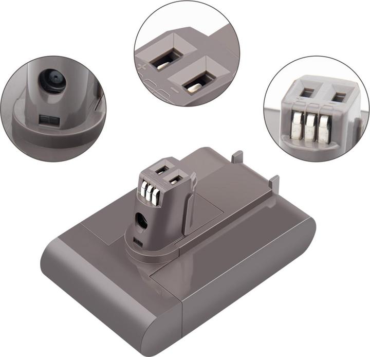 Actual product image Acconic Battery 1500mAh for Dyson DC30 DC31 DC34 DC35