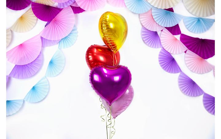 Image du produit Partydeco Ballon coeur rouge 45cm (1 x)