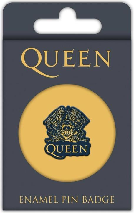 Actual product image Queen Logo Badge Enamel