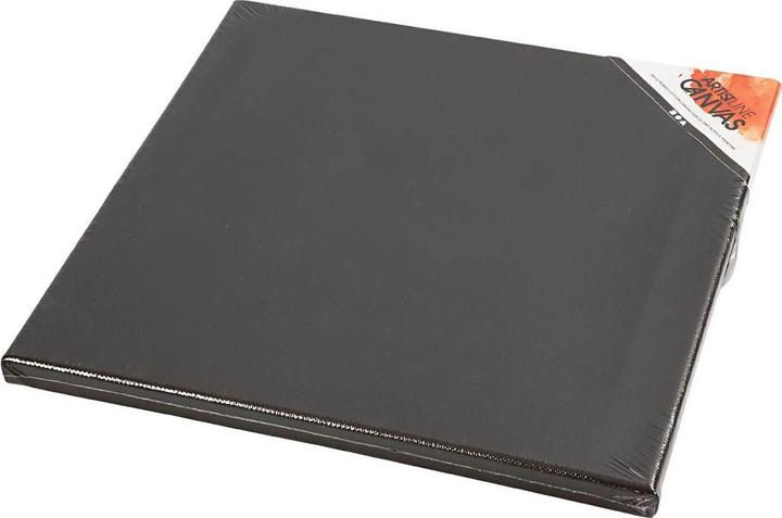 Image du produit Creativ Company Artistline Toile Noir 30x30cm, 10 pcs. (30 x 30 cm)