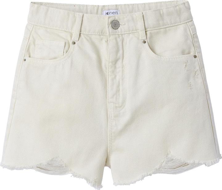 Produktbild Jonen Mädchen Jeans-Shorts mit Used-Effekt (128)