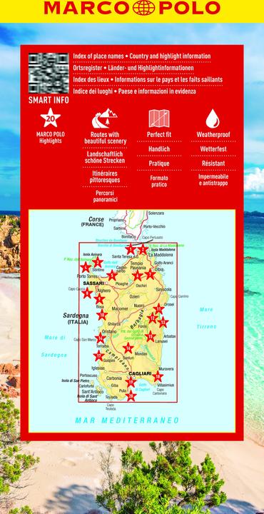 Actual product image Travel Map Italy 15 Sardinia 1:200.000