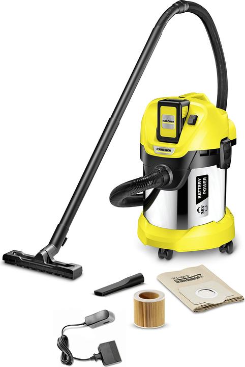 Kärcher Set di batterie WD3 Premium (Aspirapolvere a umido e a secco)
