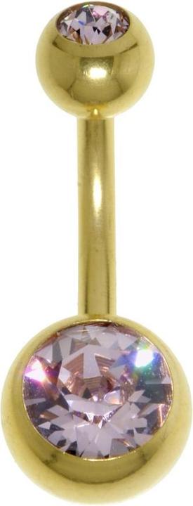 Bijouteria Bauchpiercing (Chirurgenstahl, Swarovski Kristall)