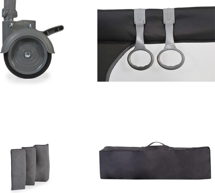 Actual product image Cangaroo Travel cot Skyglow