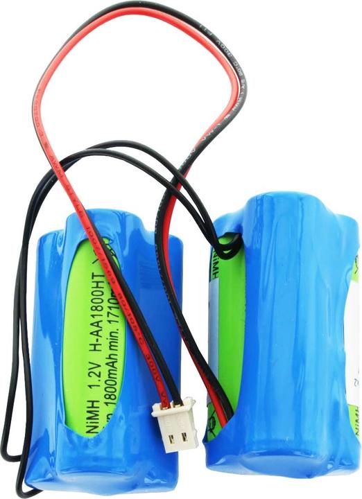 Produktbild AccuCell Notleuchtenakku D1x3x2 Mignon AA, ersetzt Beghelli 415393001 (1 Stk., Gerätespezifisch, 1800 mAh, Ladegerät inkl. Akku)