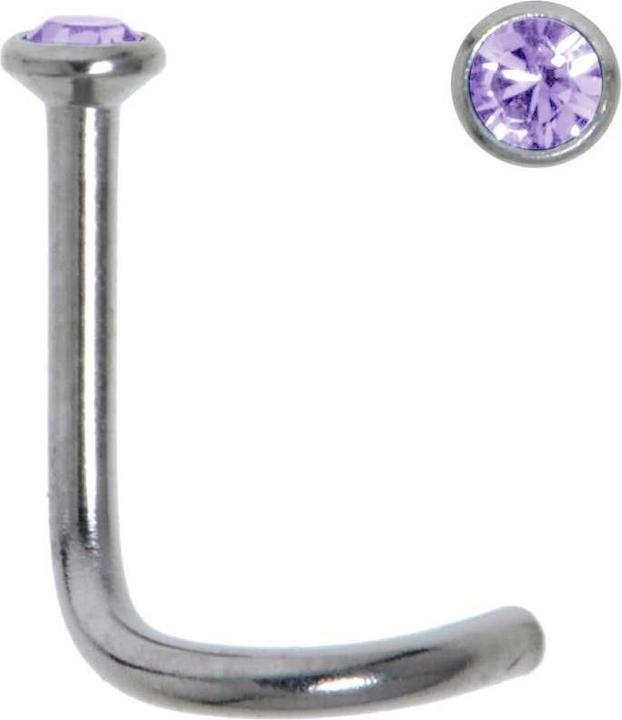 Immagine prodotto Bijouteria Piercing per naso (Acciaio inossidabile, Vetro (di orologio))