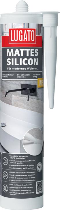 Immagine prodotto Lugato Silicone opaco (Antracite, 310 ml)