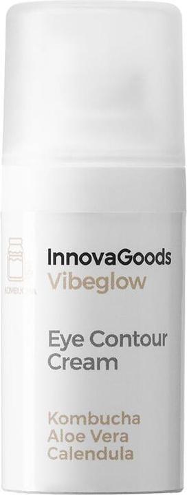 Produktbild InnovaGoods Augenkontur Kombucha Vibeglow 15 ml (Crème, 15 ml, Tag + Nacht)