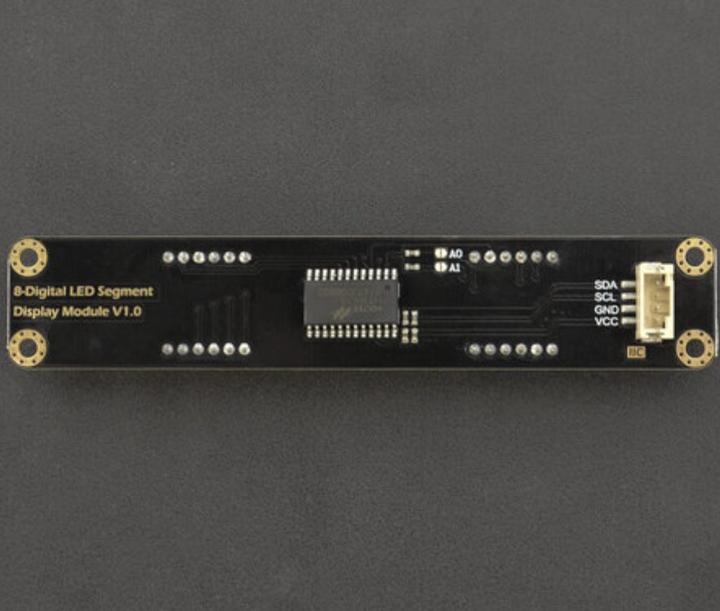 Image du produit DFRobot Écran LED rouge Gravity à 8 chiffres et 7 segments
